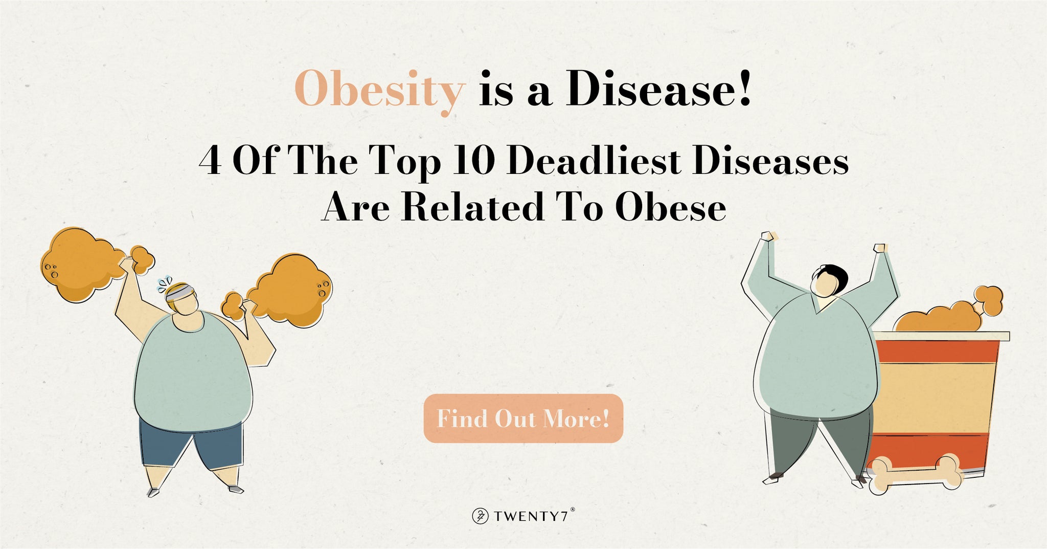 4 Of The Top 10 Deadliest Diseases Are Related To Obese