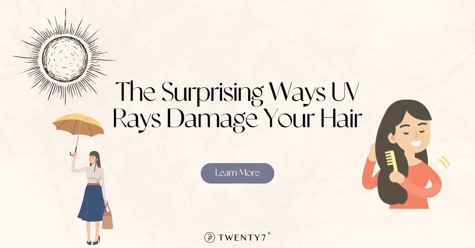 The Surprising Ways UV Rays Damage Your Hair